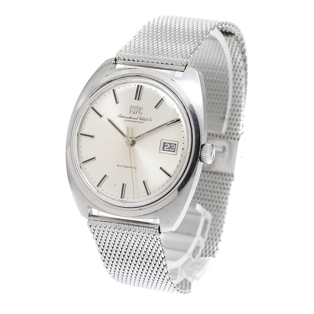 IWC SCHAFFHAUSEN Date dial black Cal.8541B Silver Dial Automatic Men's_914209