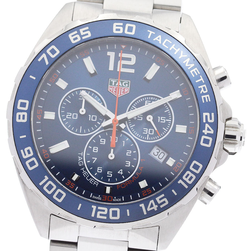 TAG HEUER Formula 1 CAZ1014.BA0842 Chronograph blue Dial Quartz Men's_914211