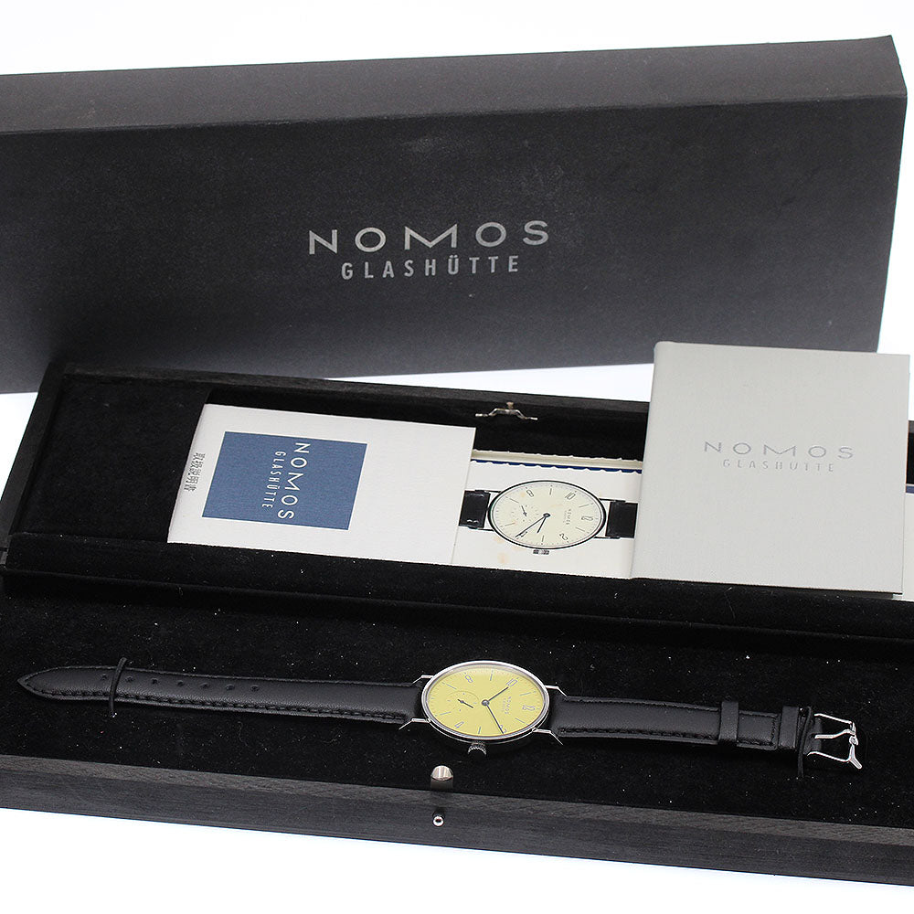 NOMOS Tangente 38 TN1A1W2ES Early Spring Limited Hand Winding Men's Watch_914232