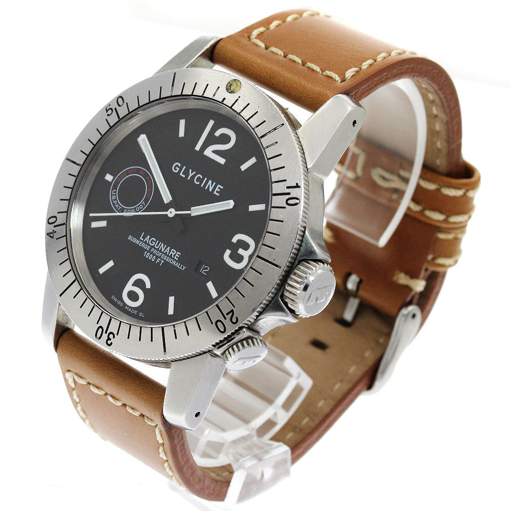 GLYCINE Lagunare 3819 Date black Dial Automatic Men's Watch_914286