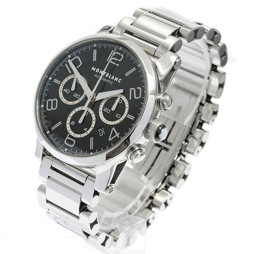 MONTBLANC Time walker 7069 Chronograph Date black Dial Auto Men's Watch_914306