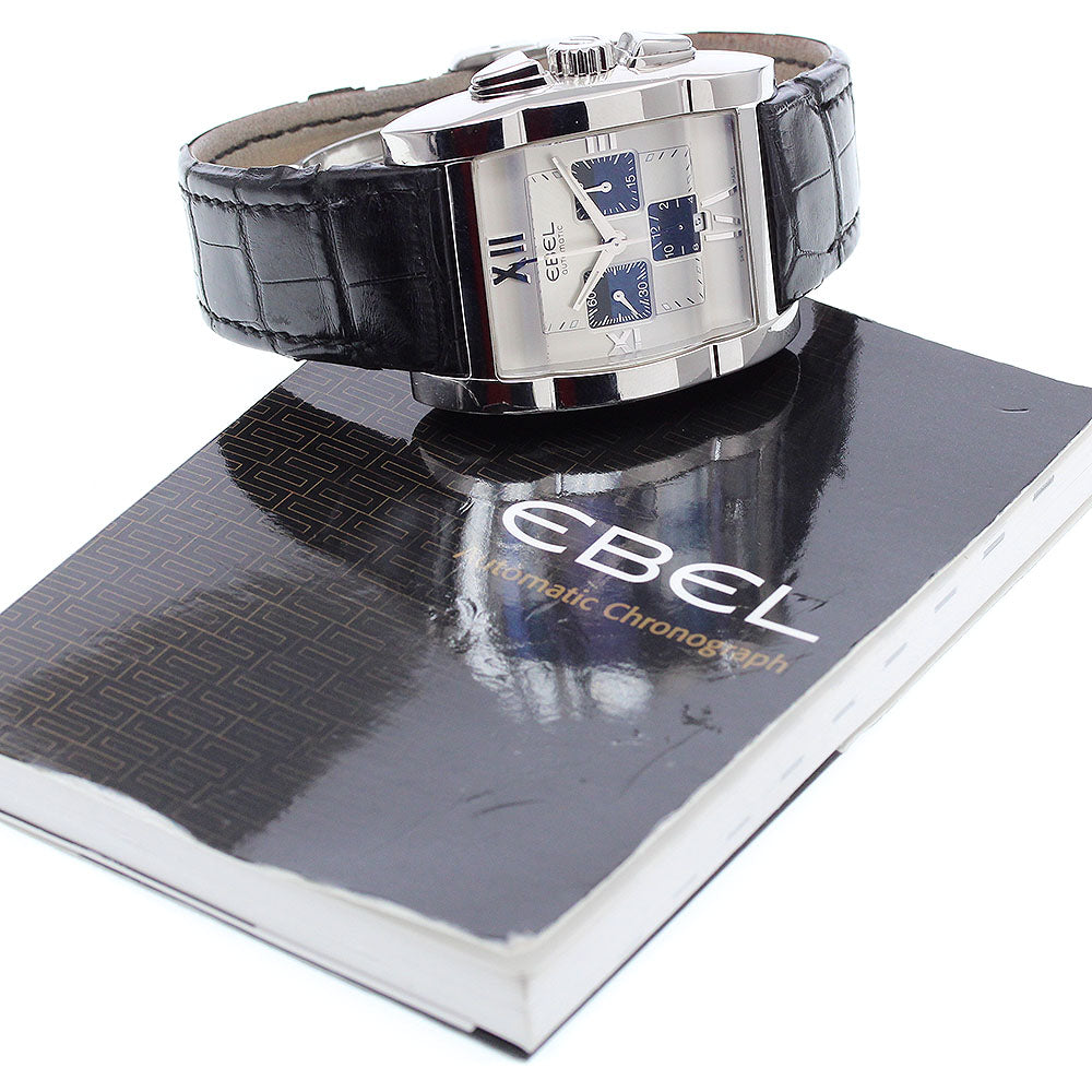 EBEL Tarawa E9137J40 Date Chronograph Silver / Black Dial Automatic Men's Watch_914317