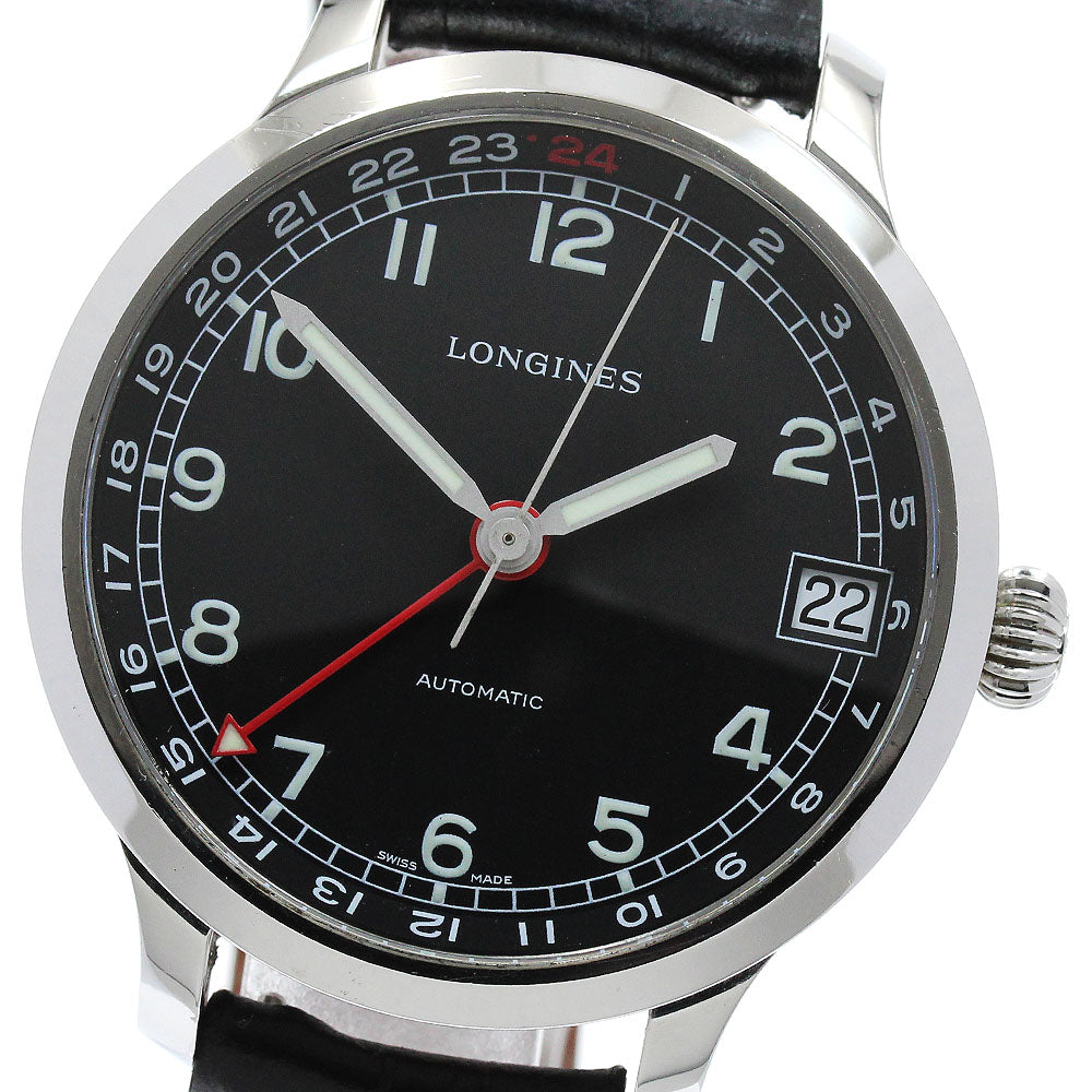 LONGINES Heritage Military 1938 L2.789.4 GMT black Dial Automatic Men's Watch_914326