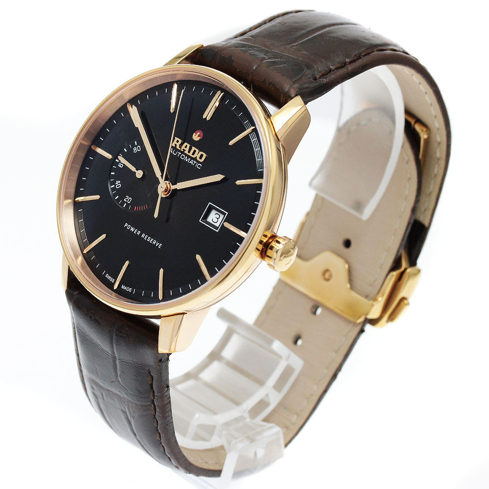 RADO Coupole Classic 772.3879.2/R22879165 Date power reserve black Dial Automatic Men's Watch_914328