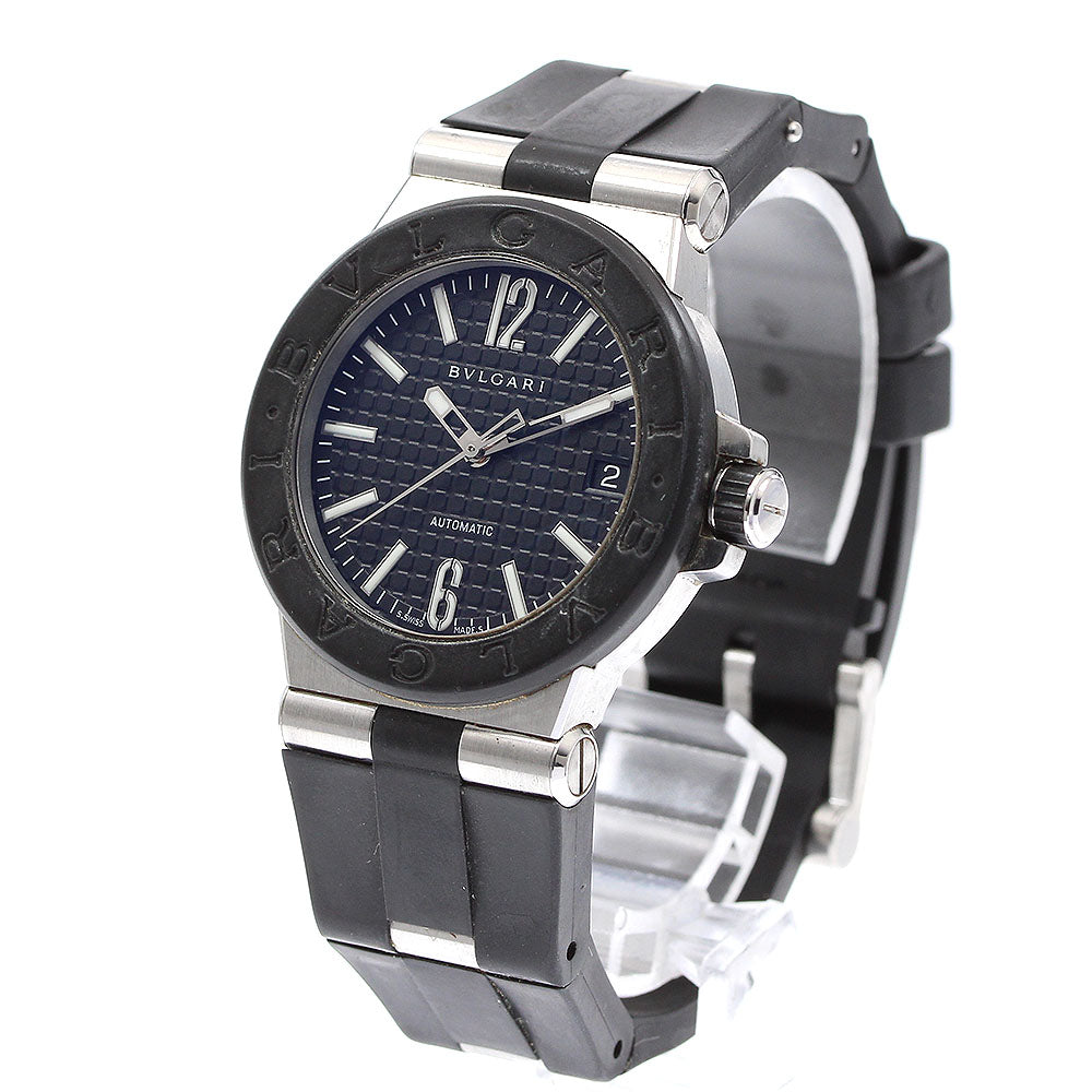 BVLGARI Diagono DG35SV Date black Dial Automatic Men's Watch_914368