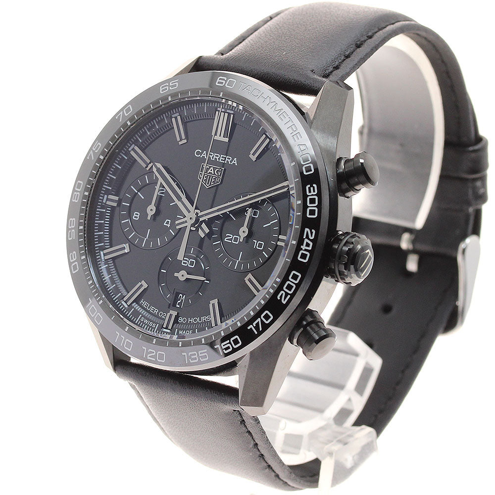 TAG HEUER Carrera Caliber Heuer 02 Japan Black Edition CBN2A1G AT Men's_914372