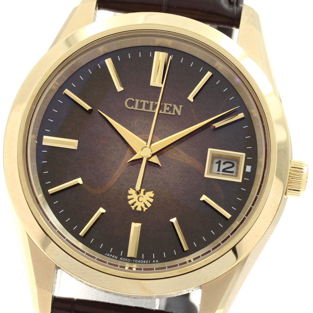 CITIZEN The Citizen Ayanishiki AQ4102-01X/A060-T027610 Limited to 250 pieces, Tosa Washi dial Eco Drive Brown Dial Solar Powered Men's Watch_914395
