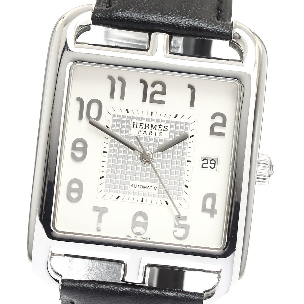 HERMES Cape Cod CD6.710 Date Silver Dial Automatic Men's Watch_914396