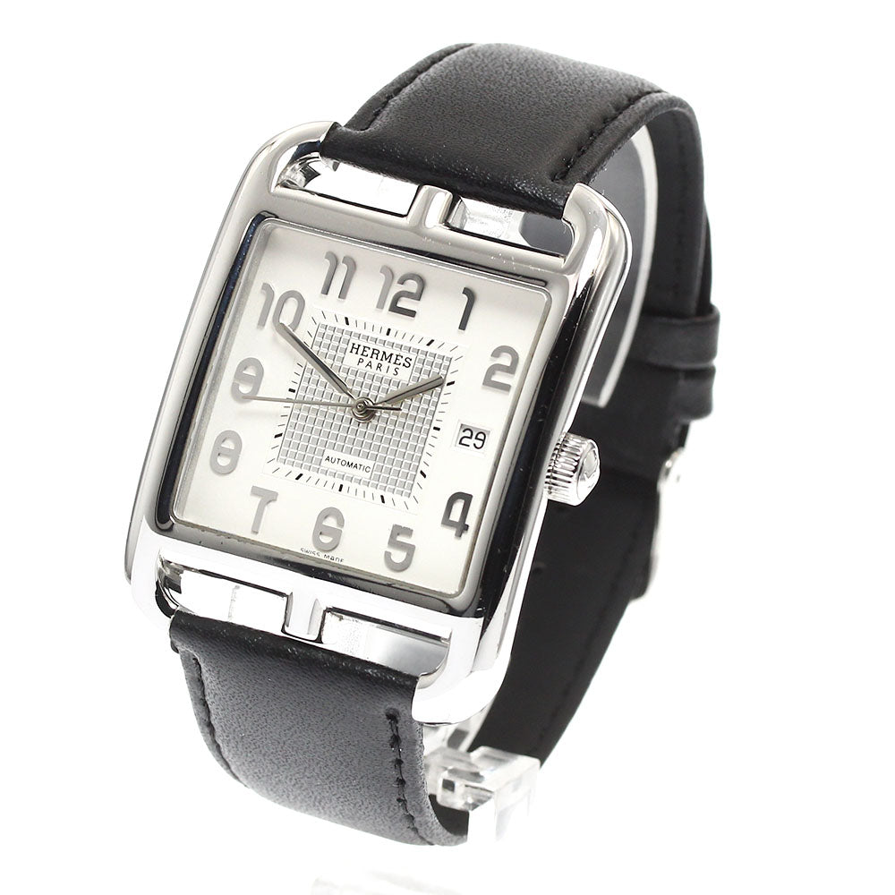 HERMES Cape Cod CD6.710 Date Silver Dial Automatic Men's Watch_914396