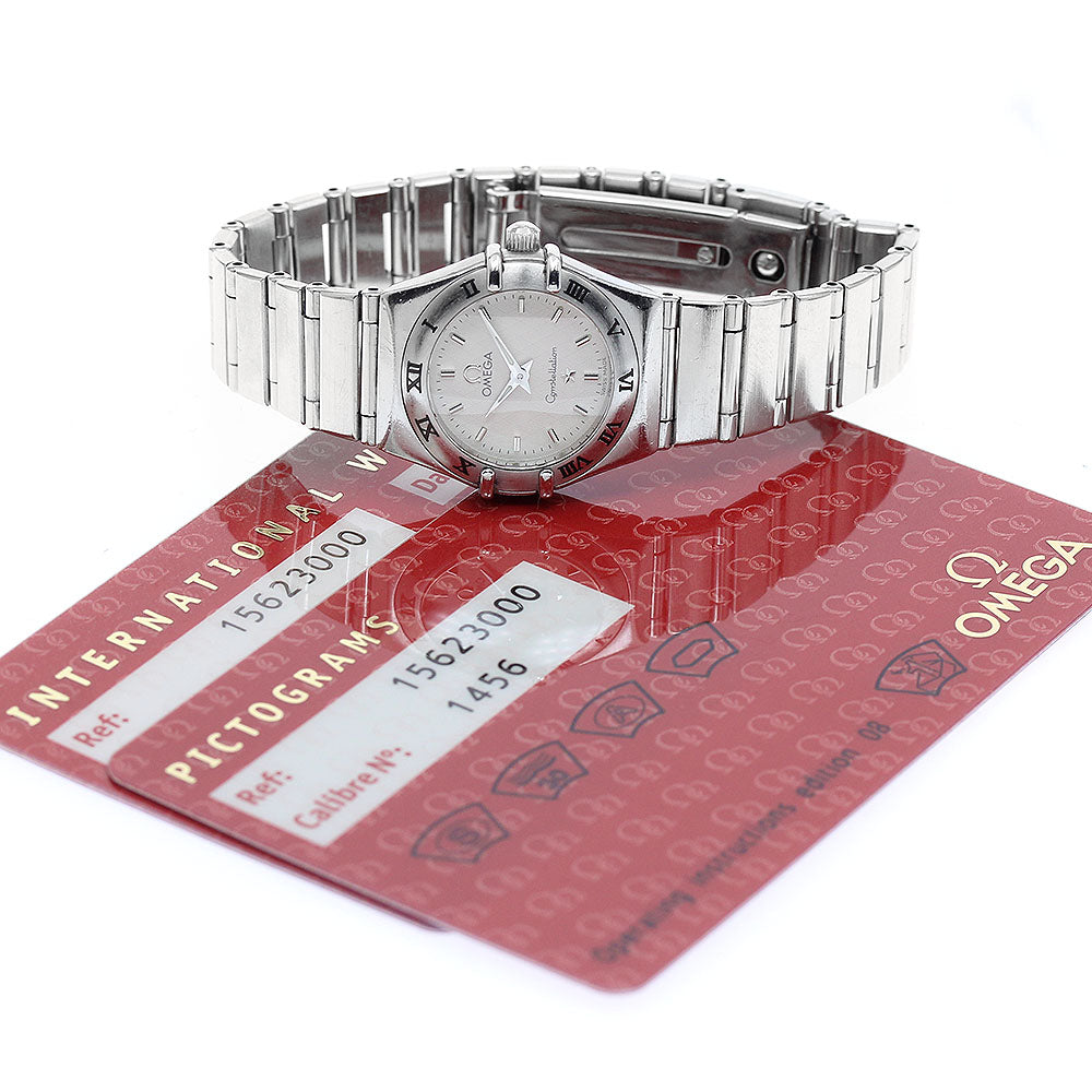 OMEGA Constellation Mini 1562.30 Silver Dial Quartz Ladies Watch_914406