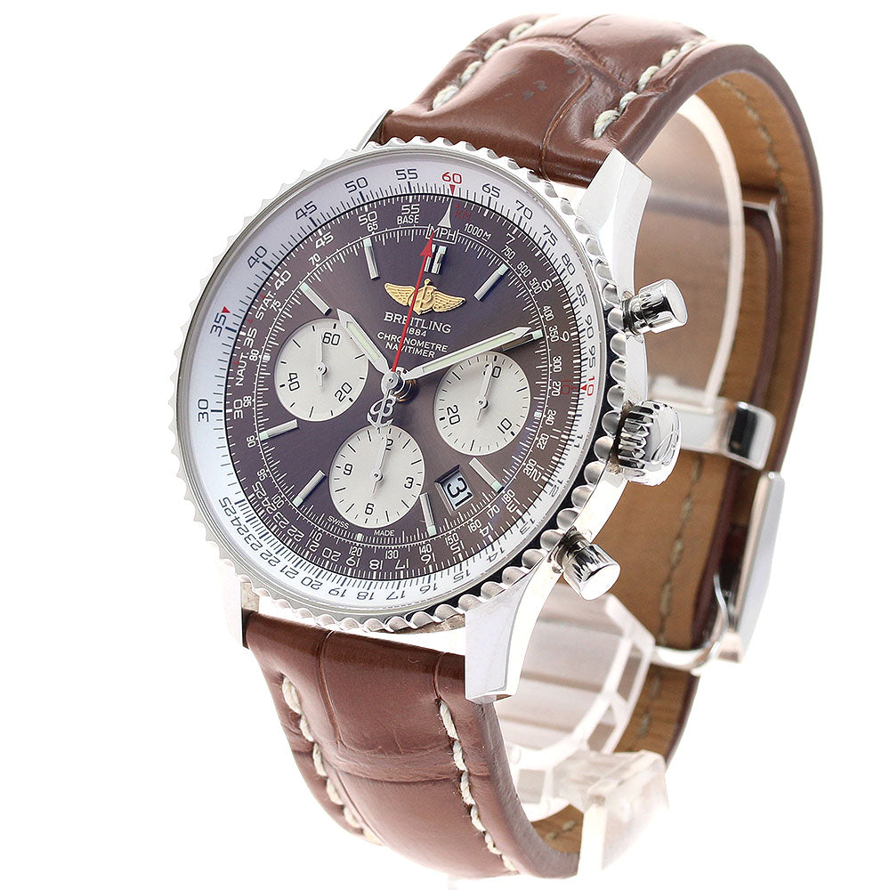 BREITLING Navitimer 01 AB0121 Chronograph limited to 1000 Brown Dial Automatic Men's Watch_914410