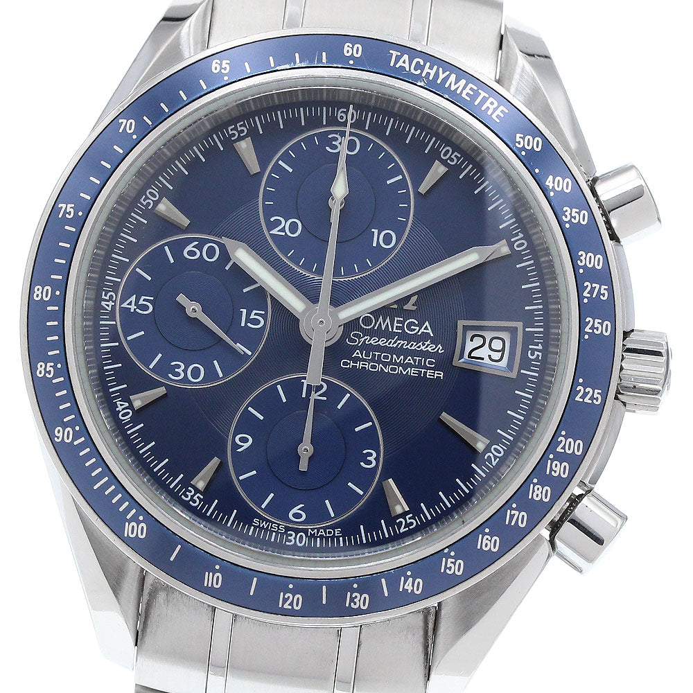 OMEGA Speedmaster 3212.80 Date Blue Dial Automatic Men's Watch_914440