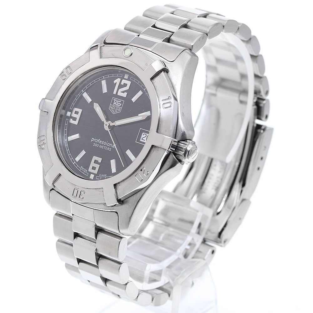 TAG HEUER 2000 Exclusive WN1110-0 Date black Dial Quartz Men's Watch_914450