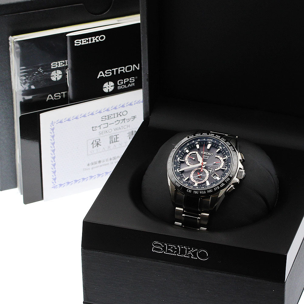 SEIKO Astron SBXB041/8X53-0AB0-2 Solar Powered Radio Men's Watch_914452