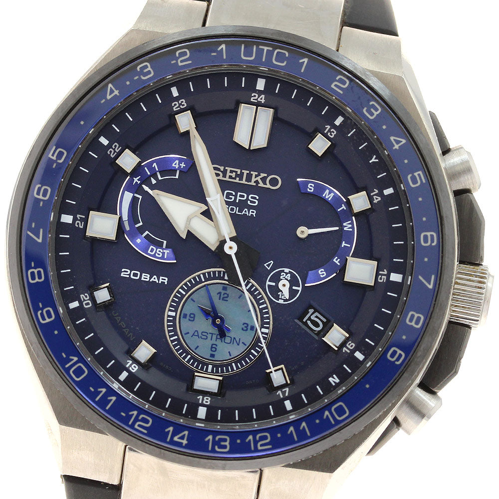 SEIKO Astron SBXB167/8X53-0BB0-2 GPS Solar Powered Radio Men's Watch_914462