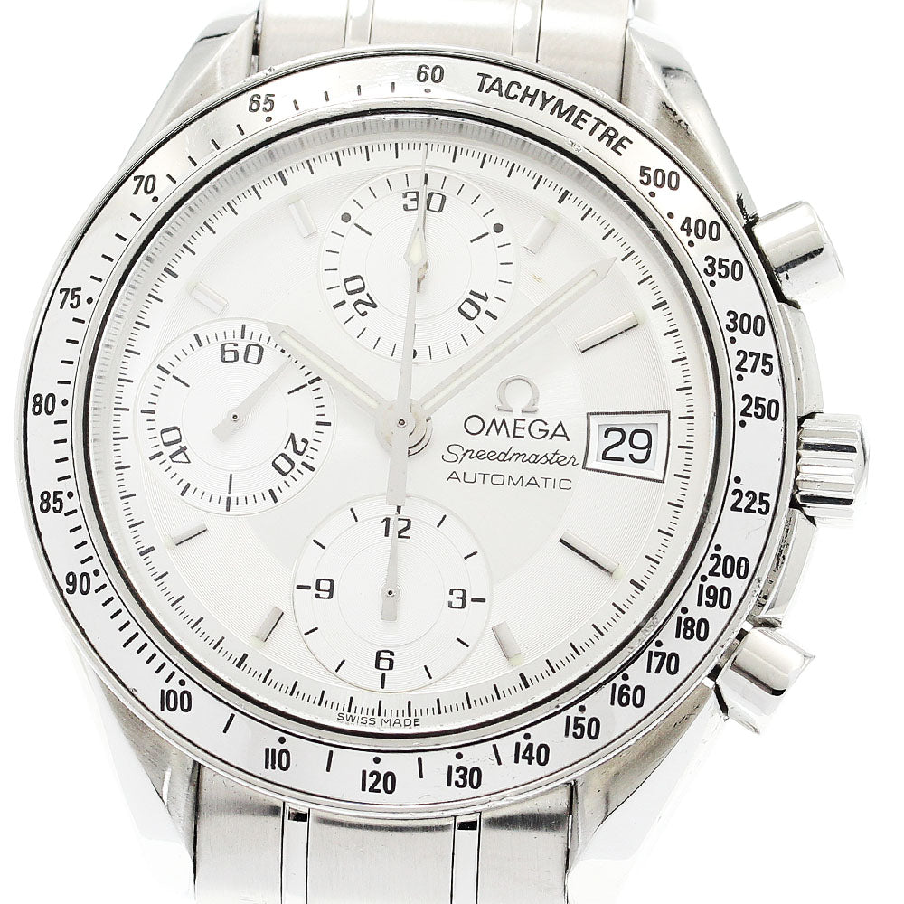 OMEGA Speedmaster 3513.30 Date Chronograph Silver Dial Automatic Men's_914463