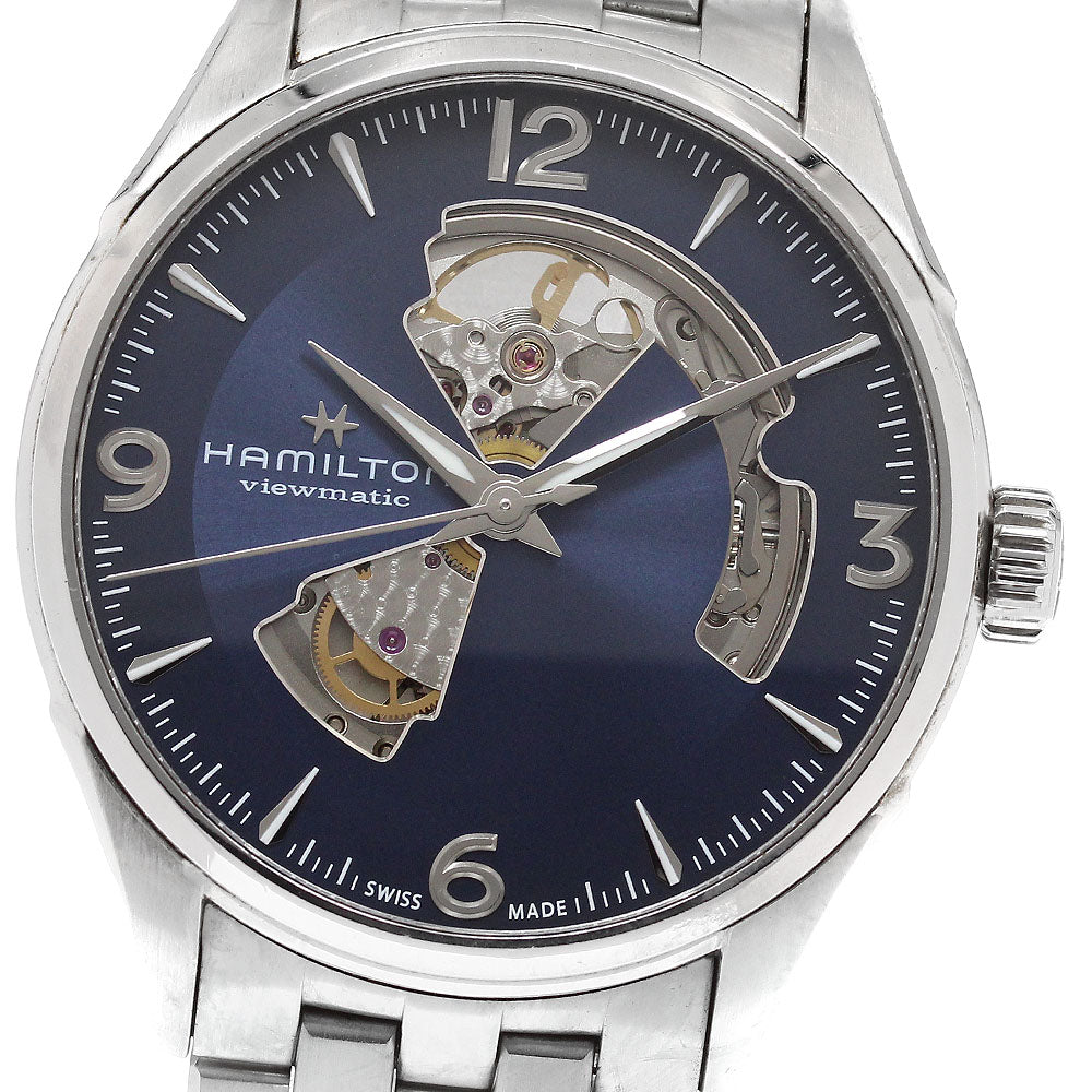 HAMILTON Jazzmaster Viewmatic H327050 Open heart Automatic Men's Watch_914476