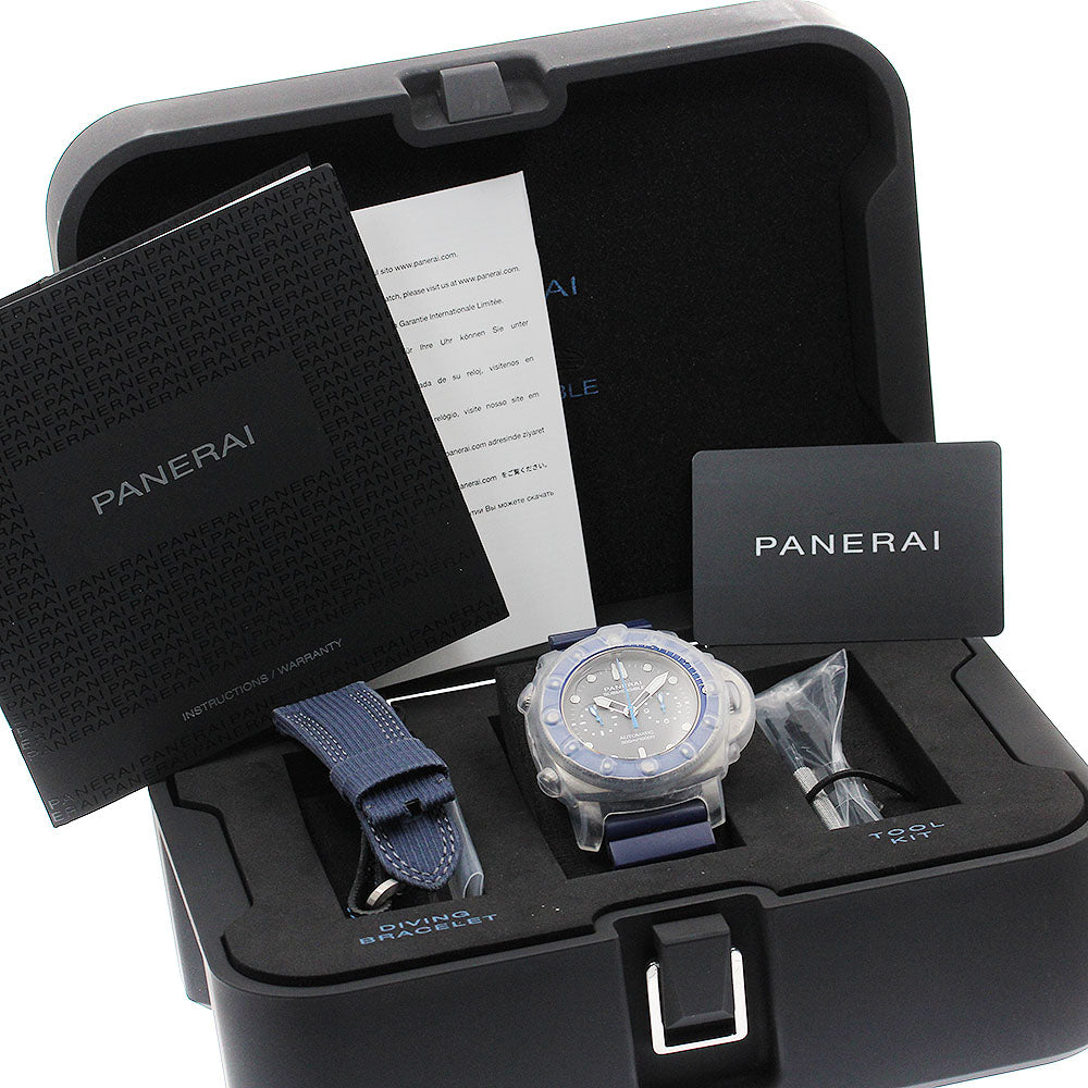 PANERAI Submersible PAM00982 Chrono Guillaume Nelly Automatic Men's Watch_914477