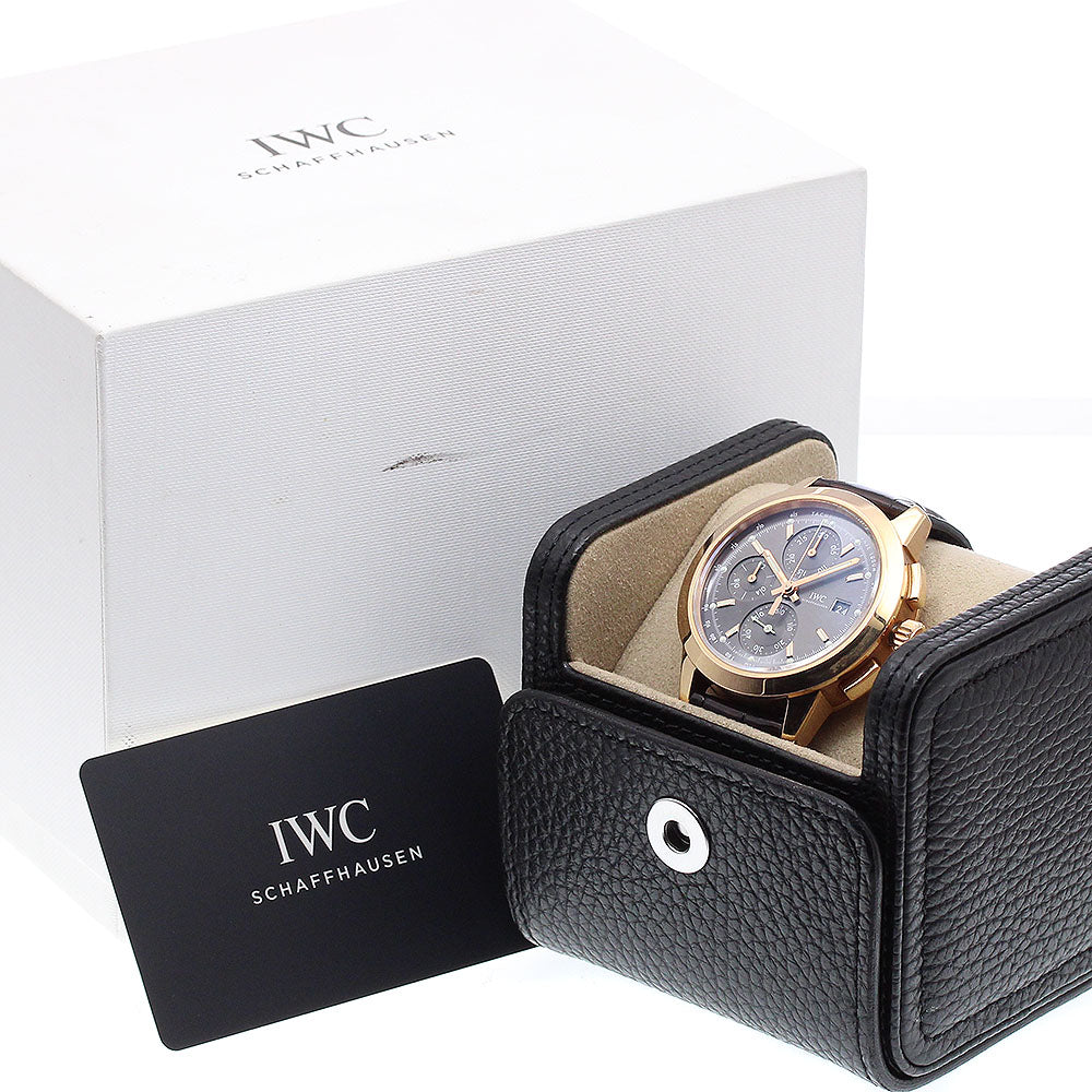IWC SCHAFFHAUSEN Big ingenieur IW380803 K18PG Chronograph gray Dial Automatic Men's Watch_914494