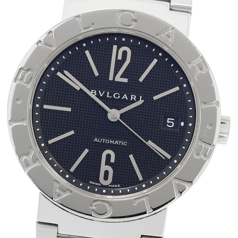 BVLGARI BVLGARIBVLGARI BB38SSAUTO Date black Dial Automatic Men's Watch_914501