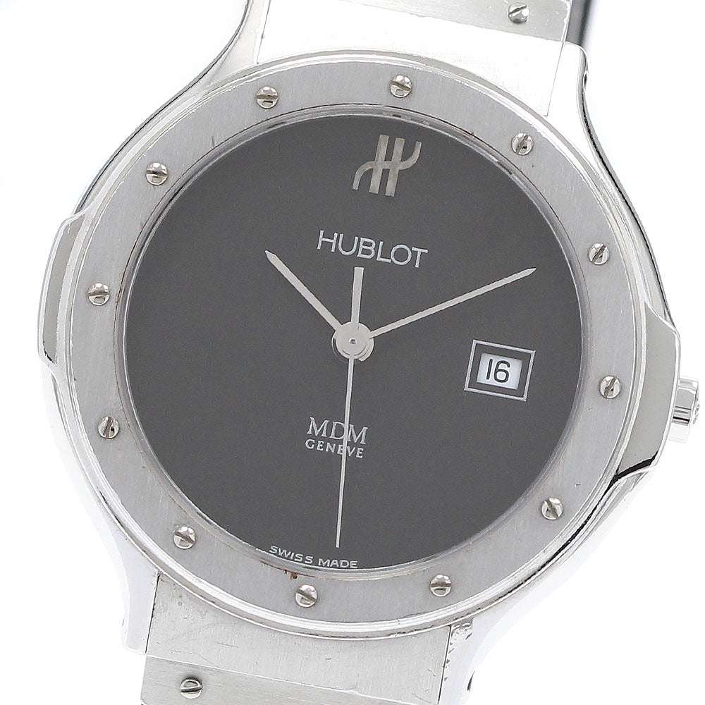 HUBLOT MDM Classic Date black Dial Quartz Boy's Watch_914504