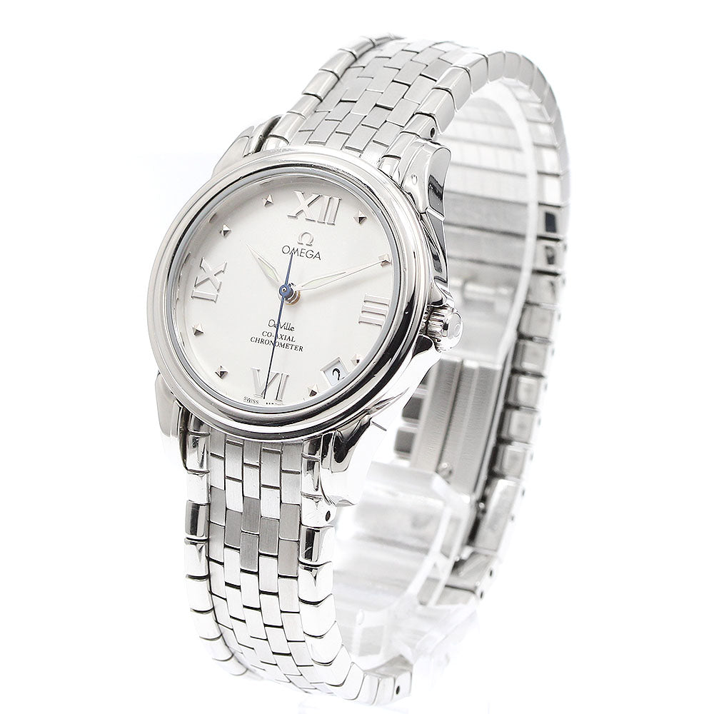 OMEGA De Ville Coaxial 4581.31 Date White Dial Automatic Ladies Watch_914509