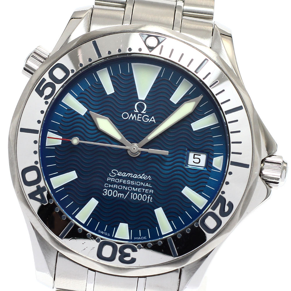 OMEGA Seamaster 300 2255.80 Date blue Dial Automatic Men's Watch_914510