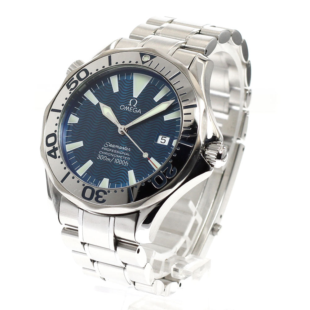 OMEGA Seamaster 300 2255.80 Date blue Dial Automatic Men's Watch_914510