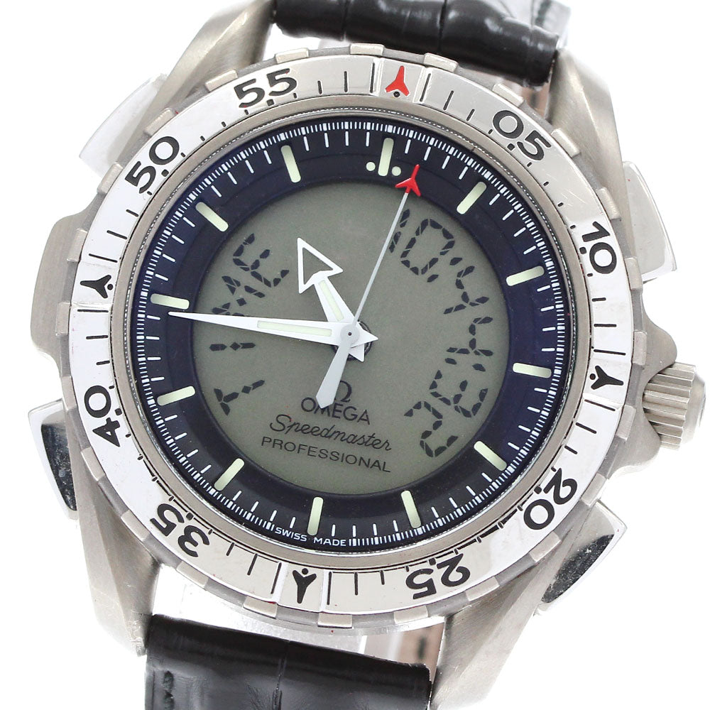 OMEGA Speedmaster 3990.50.06 Chronograph liquid crystal Dial Quartz Men's Watch_914512