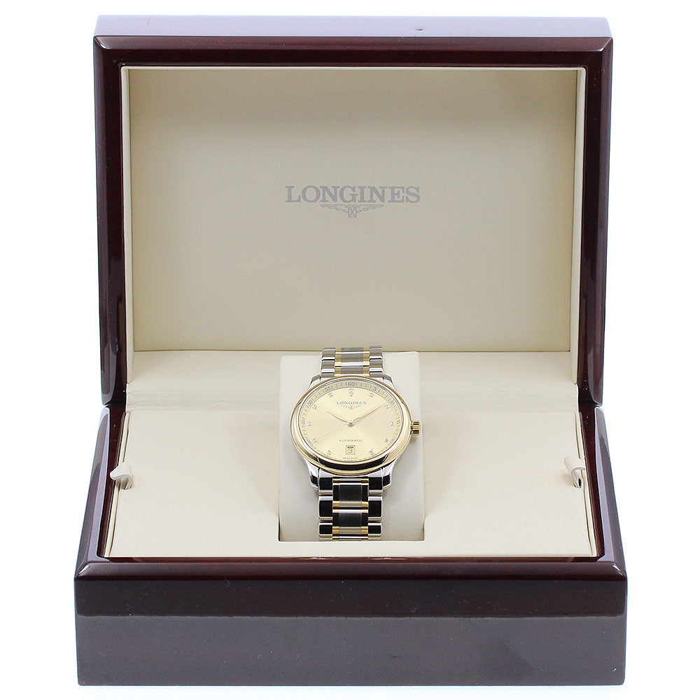 LONGINES Master collection L2.628.5 12P diamond Automatic Men's Watch_914516