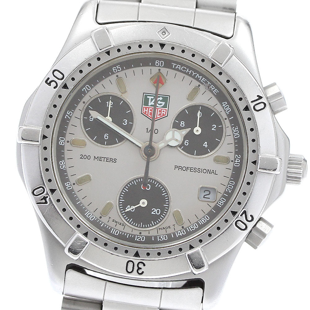 TAG HEUER professional CE1111 Chronograph Silver Dial Quartz Men's Watch_914518