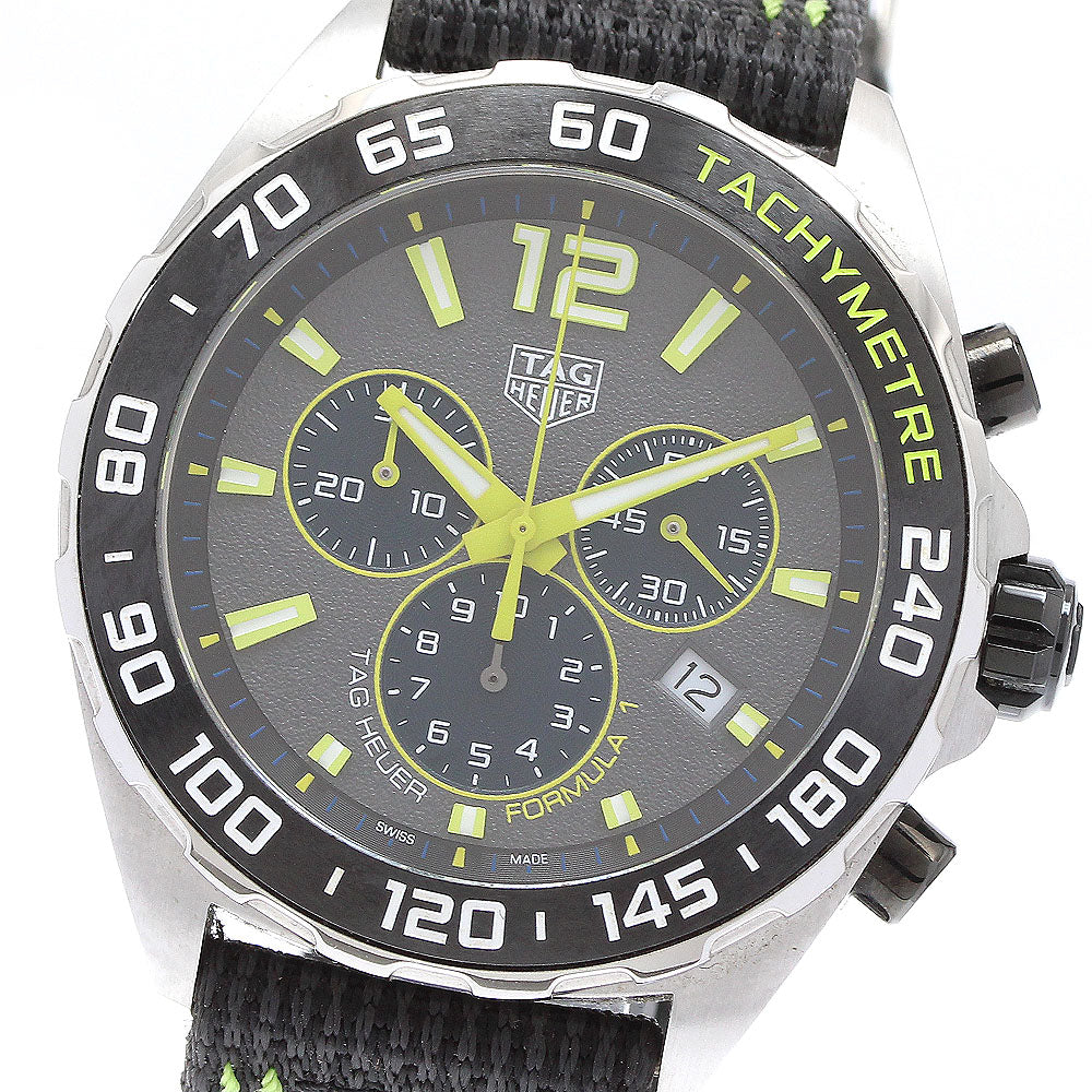 TAG HEUER Formula 1 CAZ101AG Chronograph gray Dial Quartz Men's Watch_914522