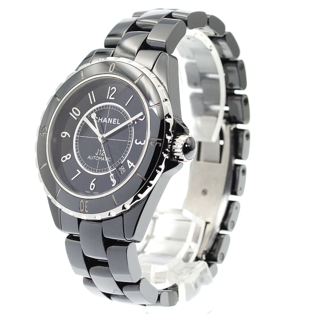 CHANEL J12 42MM H2980 Black ceramic black Dial Automatic Men's Watch_914525