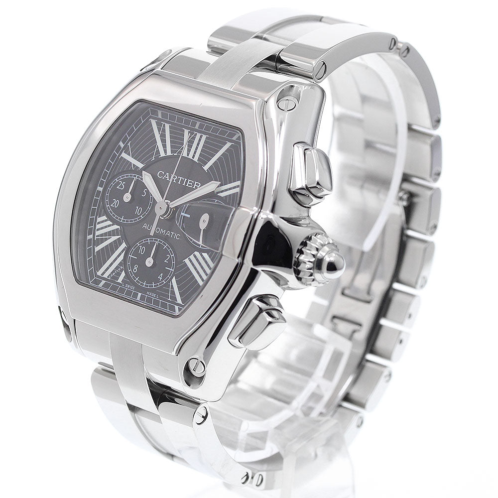 CARTIER Roadster Chronograph XL W62020X6 black Dial Automatic Men's Watch_914548