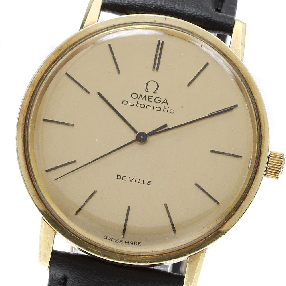 OMEGA Seamaster De Ville Cal.711 gold Dial Automatic Men's Watch_914553