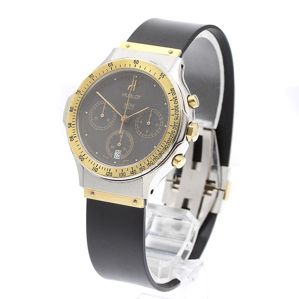 HUBLOT MDM 1620.2 Chronograph Date black Dial Quartz Men's Watch_914569