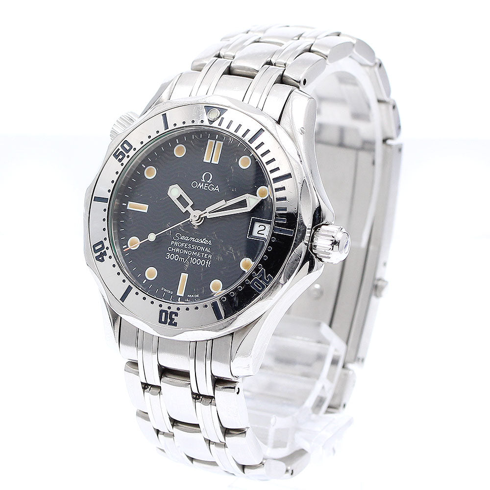 OMEGA Seamaster Diver 300M 2552.80 Date Navy Dial Automatic Boy's Watch_914570