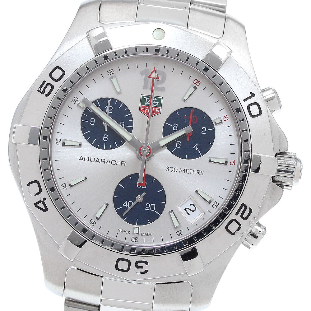 TAG HEUER Aqua racer CAF1111 Date Chronograph Quartz Men's Watch_914607