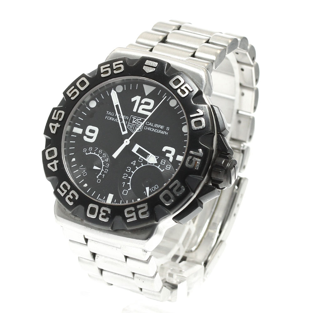 TAG HEUER Formula 1 Caliber S CAH7010 Chronograph black Dial Quartz Men's_914609