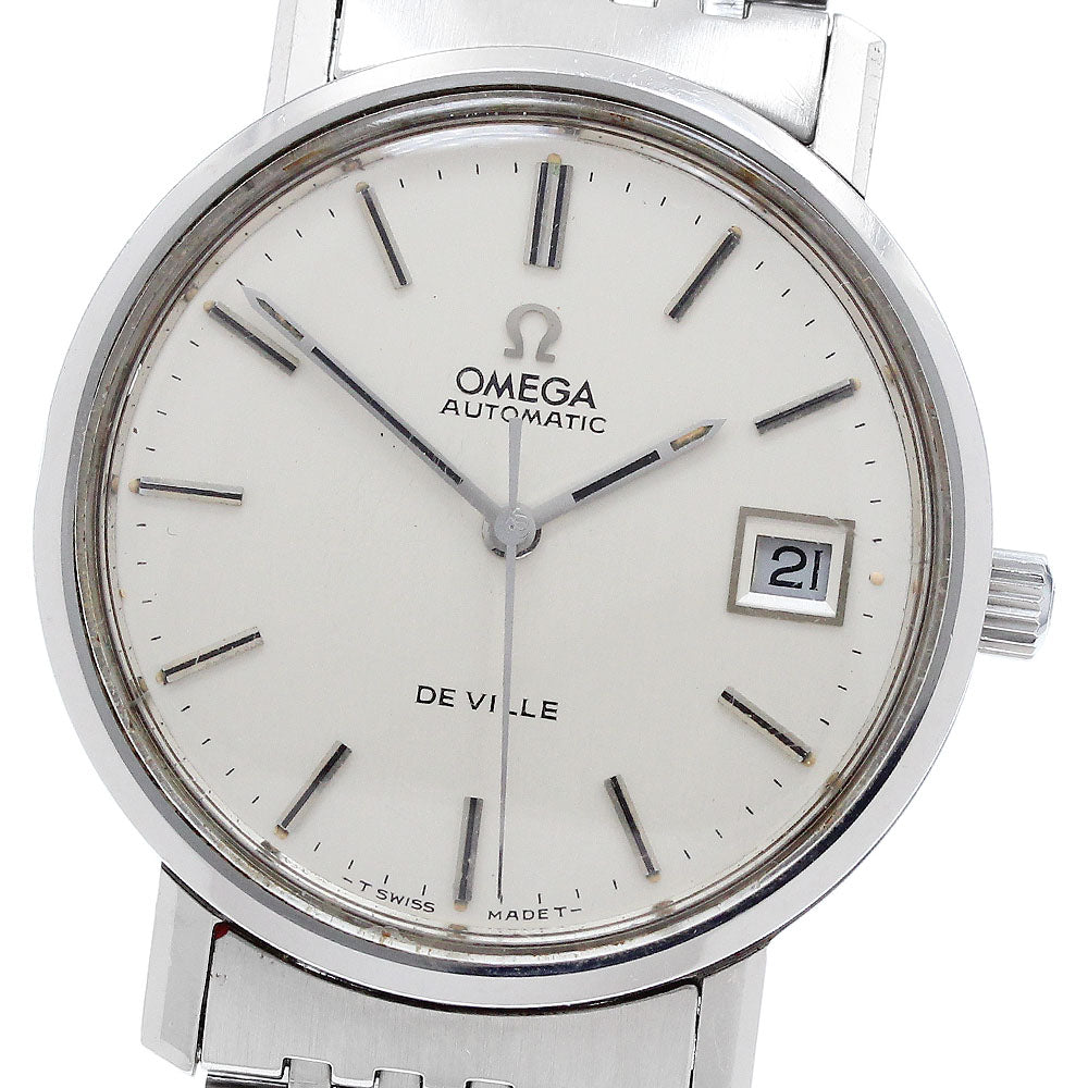 OMEGA De Ville 166.062/166.0161 Cal.1012 Date Silver Dial Automatic Men's_914623