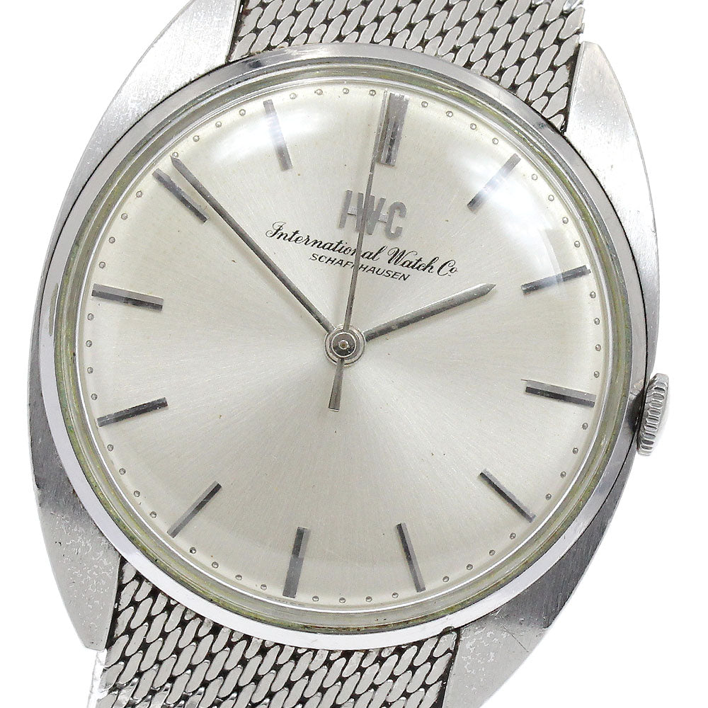 IWC SCHAFFHAUSEN Vintage Cal.403 Silver Dial Hand Winding Men's Watch_914634
