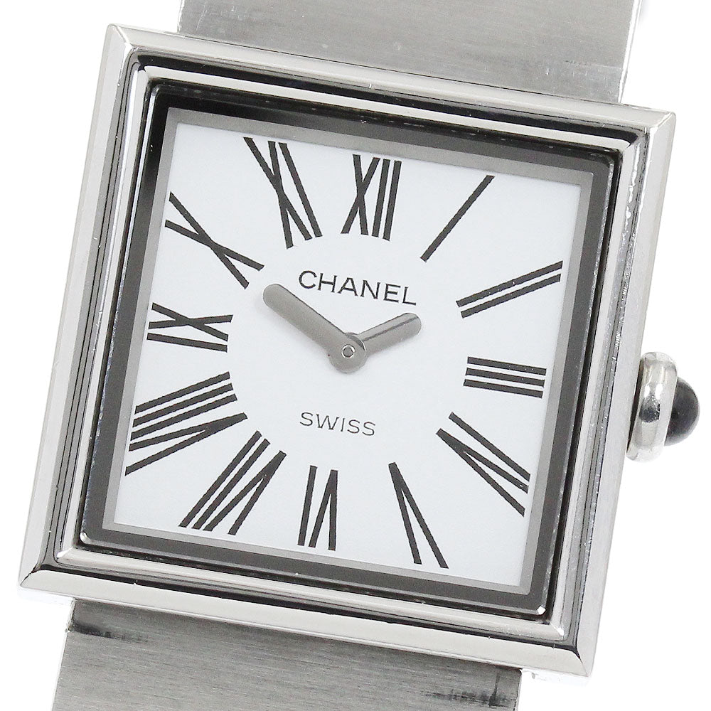 CHANEL Mademoiselle White Dial Quartz Ladies Watch_914655