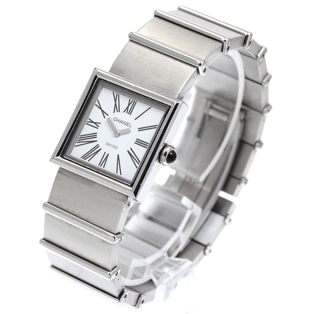 CHANEL Mademoiselle White Dial Quartz Ladies Watch_914655