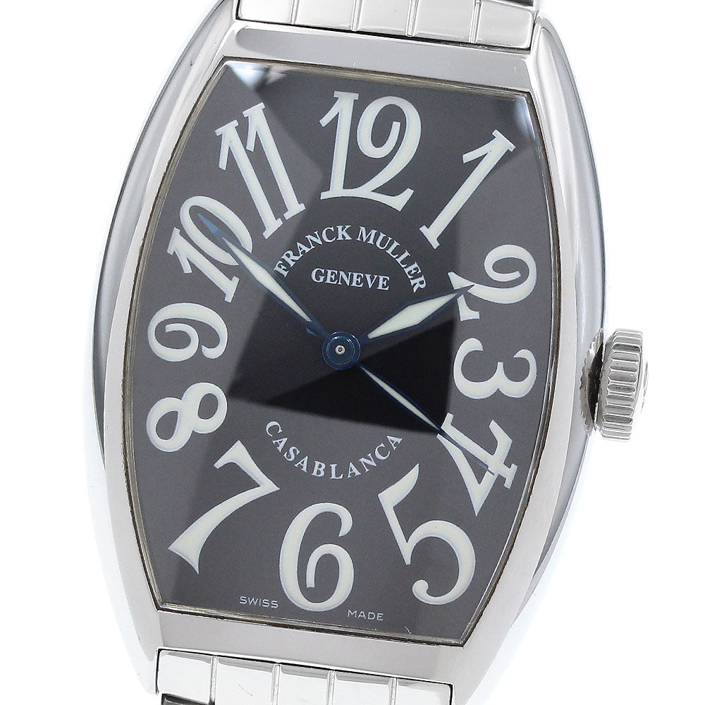 FRANCK MULLER Tonneau Carbex Casablanca 5850 black Dial Auto Men's Watch_914666