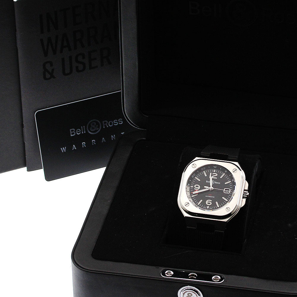 Bell＆Ross BR05 GMT BR05G-BL-ST/SRB Date black Dial Automatic Men's Watch_914669