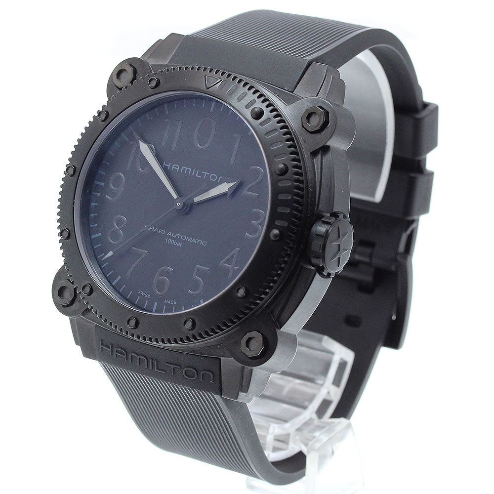 HAMILTON Khaki Below Zero H785050 black Dial Automatic Men's Watch_914671