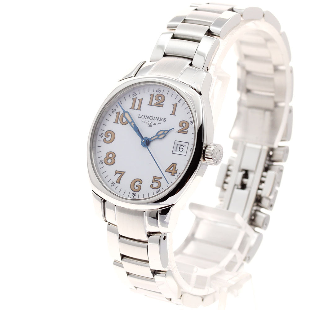 LONGINES Spirit L2.198.4 Date white Dial Quartz Boy's Watch_914676