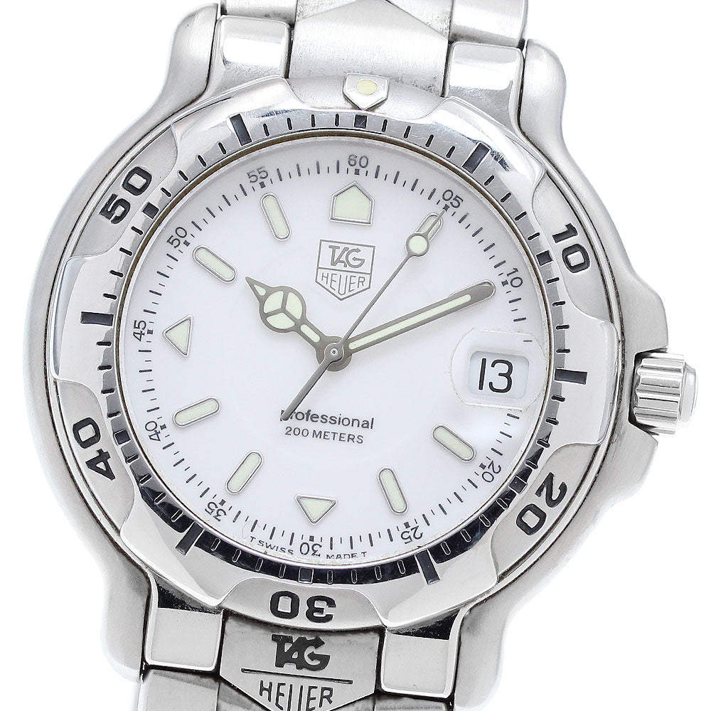TAG HEUER 6000 series professional 200m WH1111-K1 Date Quartz Men's Watch_914682