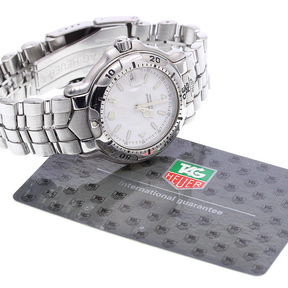 TAG HEUER 6000 series professional 200m WH1111-K1 Date Quartz Men's Watch_914682
