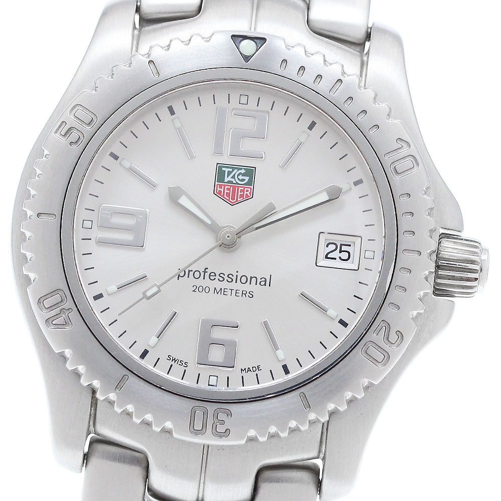 TAG HEUER Link WT1212 Date Silver Dial Quartz Men's Watch_914698